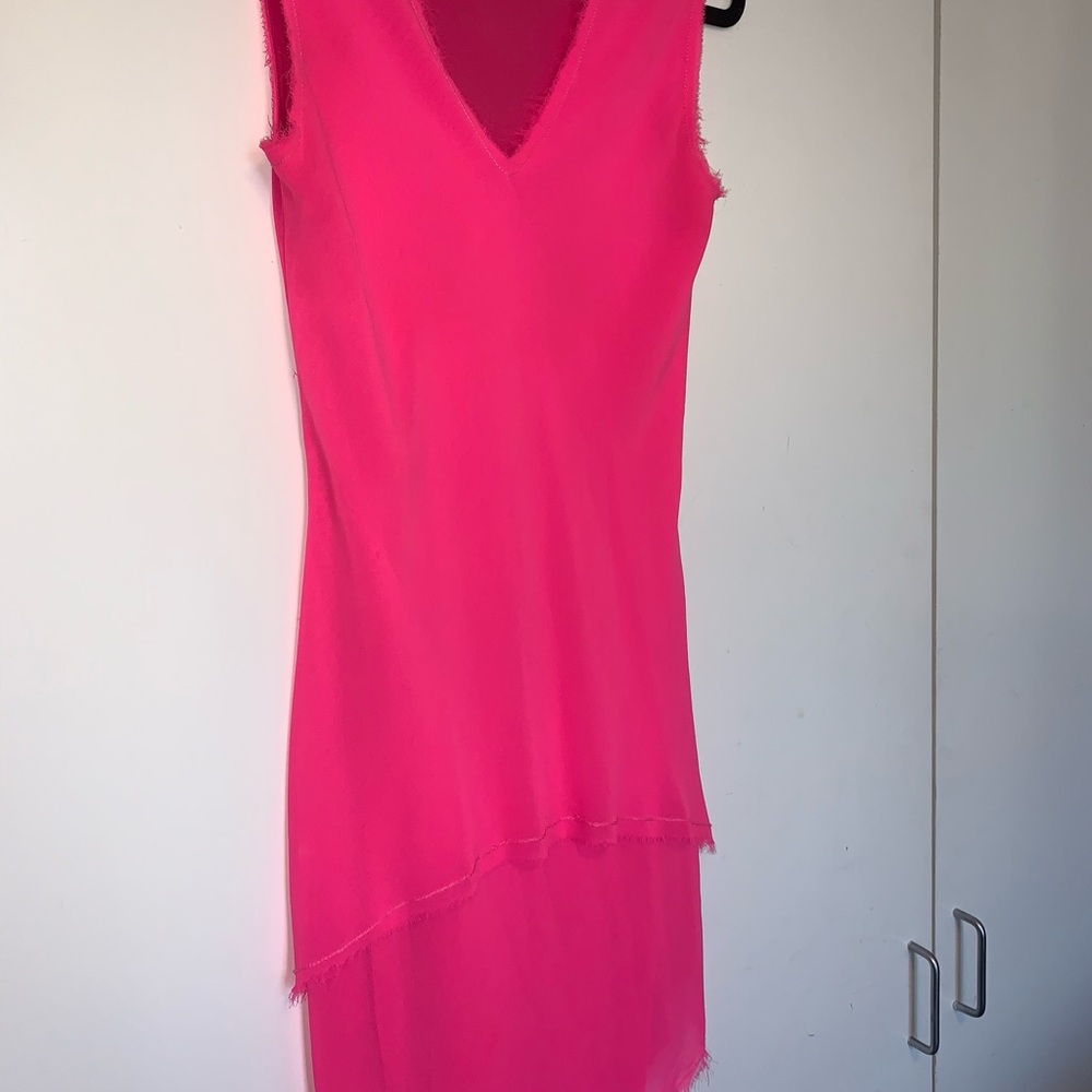 Rachel Roy hot pink dress XS